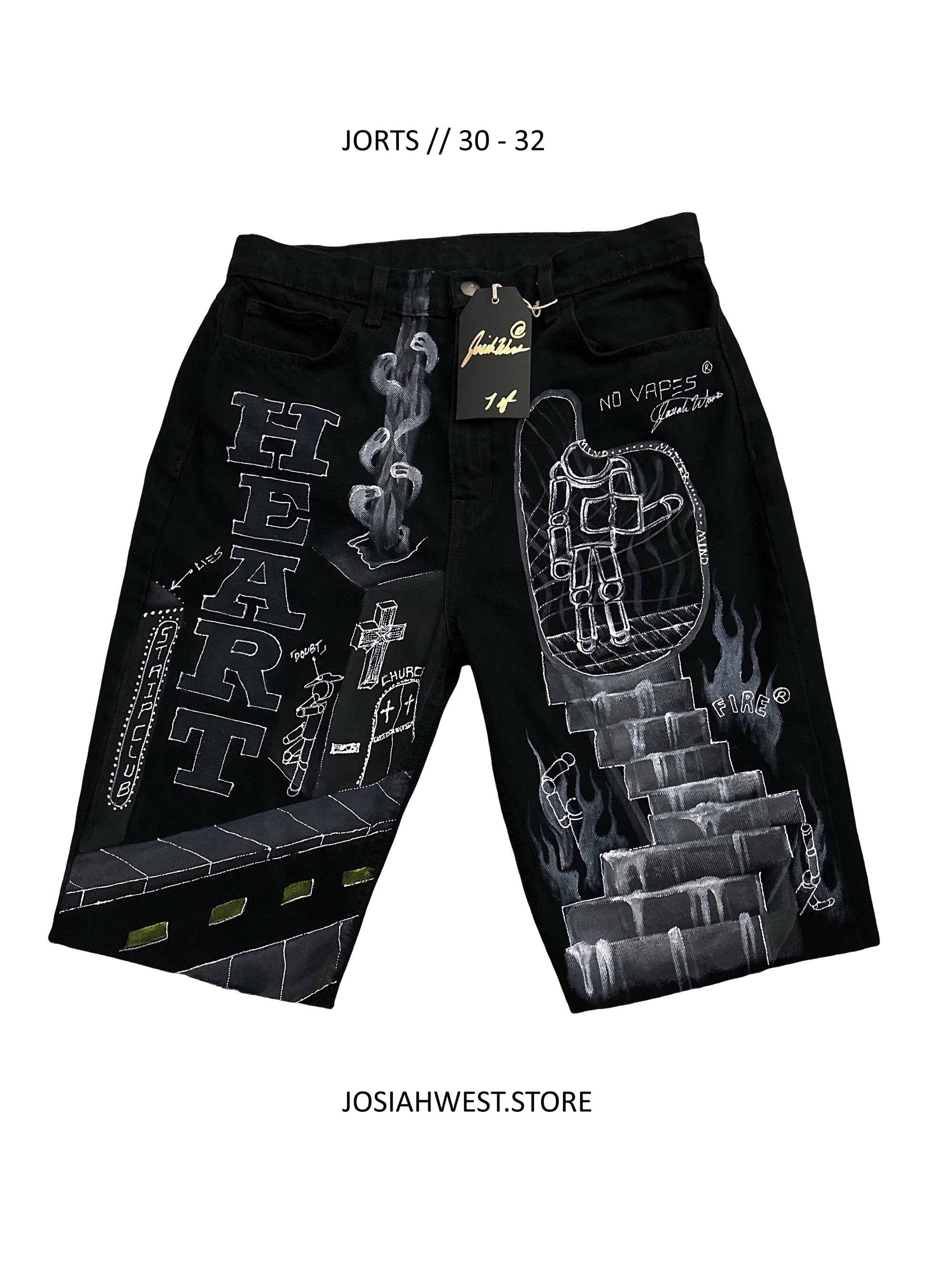 HEART [JORTS] BWG (30/32)