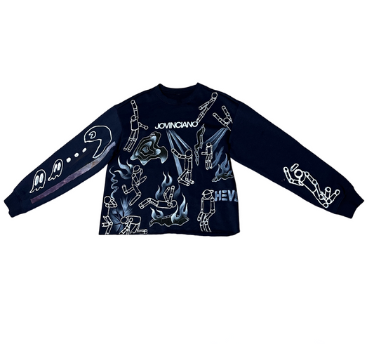 RADAR FUMES [NAVY] SWEATSHIRT (S)